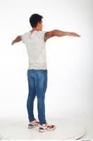 Whole body tshirt jeans  t pose reference 0006